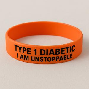 TYPE 1 DIABETIC WRISTBAND 
