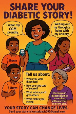 SHARE YOUR DIABETIC STORY 